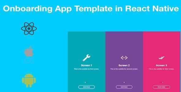 Onboarding Template - React Native